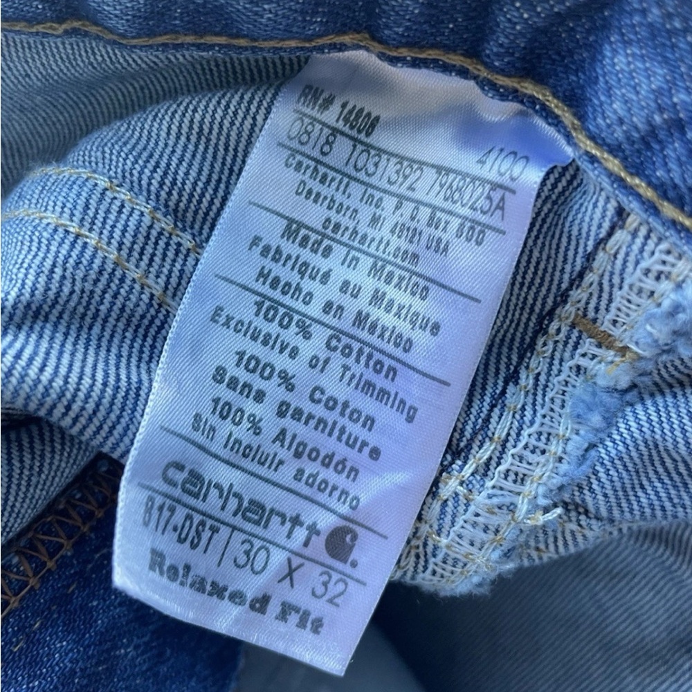 Carhartt Relaxed Fit Denim Jeans - Picture 7 of 7